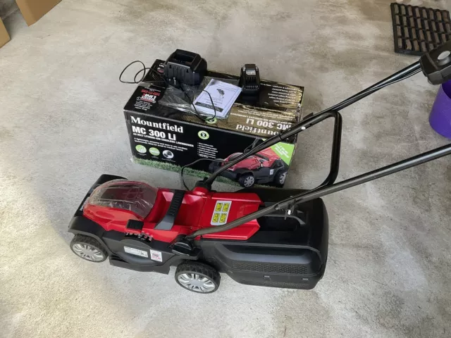 MOUNTFIELD MC 300 Li Cordless Lawnmower. 40v. 79.99 PicClick UK
