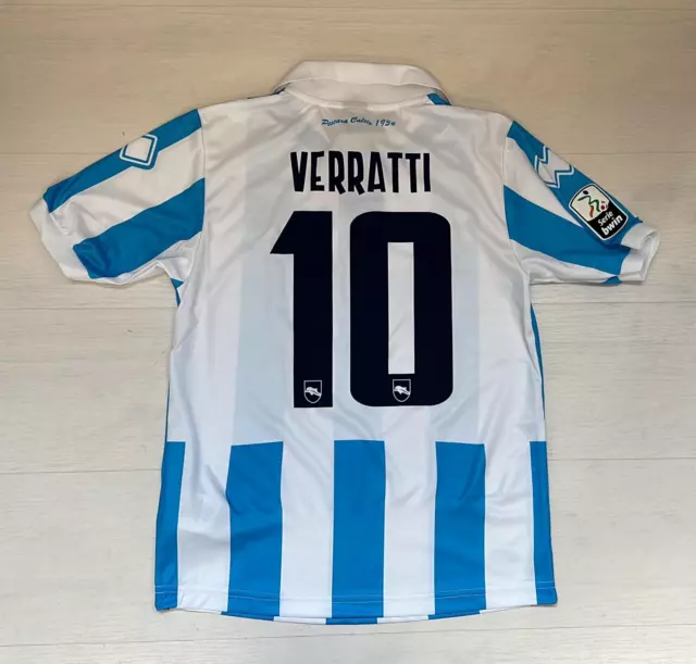 4800/358  Errea Pescara Maglietta Maglia Gara 11/12 Home  10 Verratti