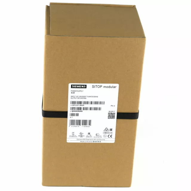 New In Box SIEMENS 6EP1337-3BA00 Switching Power Supply 2