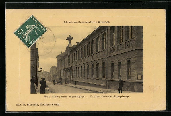 CPA Montreuil-sous-Bois, Rue Marcellin Berthelot