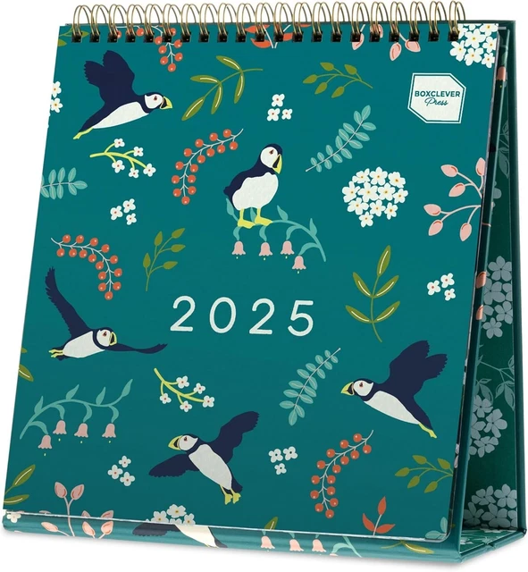 Boxclever Press Familie weekplanner 2025 2025 kalender VK met 6 kolommen gezinskalender 2025 loopt van januari tot december 25. Wandkalender 2025 met lijsten, vakken en stickers (12 maanden