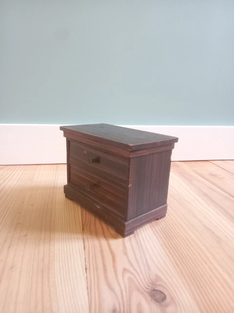 ANCIENNE PETITE MALLE De Voyage Bois Cuir Tissu soirée 1900 EUR 95,00 - FR