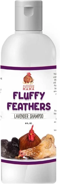 Fluffy Feathers Lavender Shampoo 8oz for Baby Chicks Chickens Poultry Birds