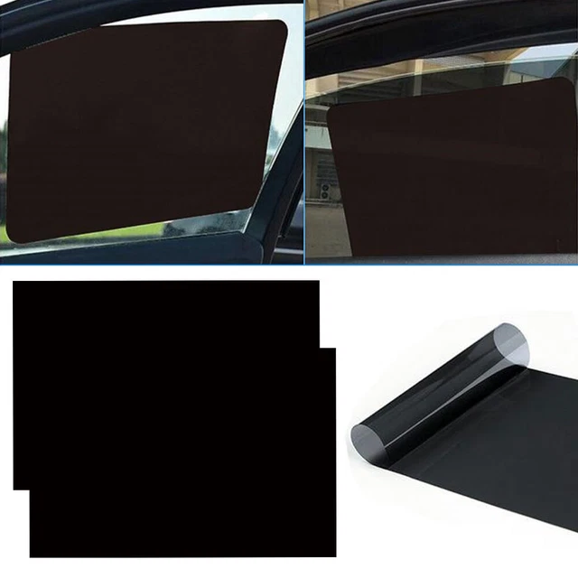 2x Universal Car Window Electrostatic Sunshade Stickers UV Protector Solar Film