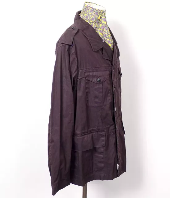 Stone Island Black Safari Field Jacket XXL Used #148 3