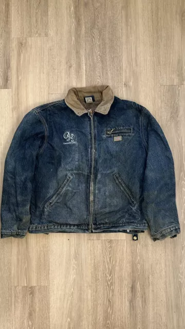 Vintage Dickies Denim Detroit Workman Jacket (XL)