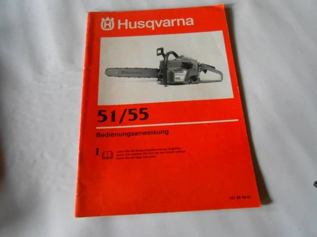 Bedienungsanleitung Husqvarna Motorsäge  51 / 55