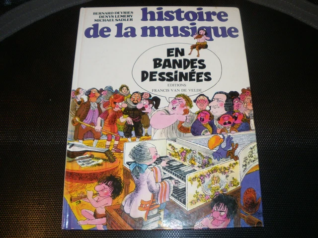 BD HISTOIRE DE la musique, Intégrale, de l'Antiquité à nos jours, TBE