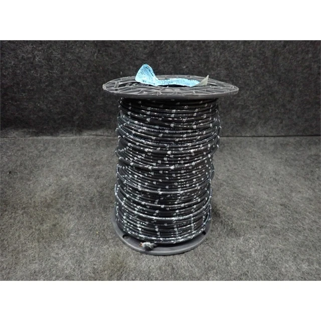 Encore Wire 506000900640 THHN Hookup Wire, 500' Spool, 10 AWG, STR, Black/White*