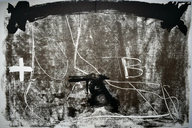 Antoni Tàpies - Litografía - Monotypes (1974) Antoni Tàpies - Litografía - Monotypes (1974)