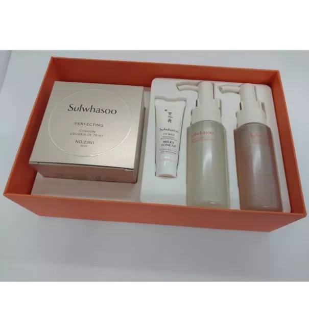 SULWHASOO Perfecting Cushion SPF50+/PA+++ Set  #23N1 Sand