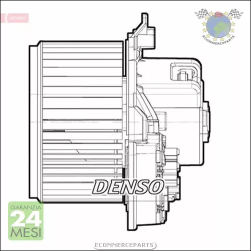 Ventola Abitacolo Elettroventola Interna Denso per FIAT BRAVO LANCIA DELTA