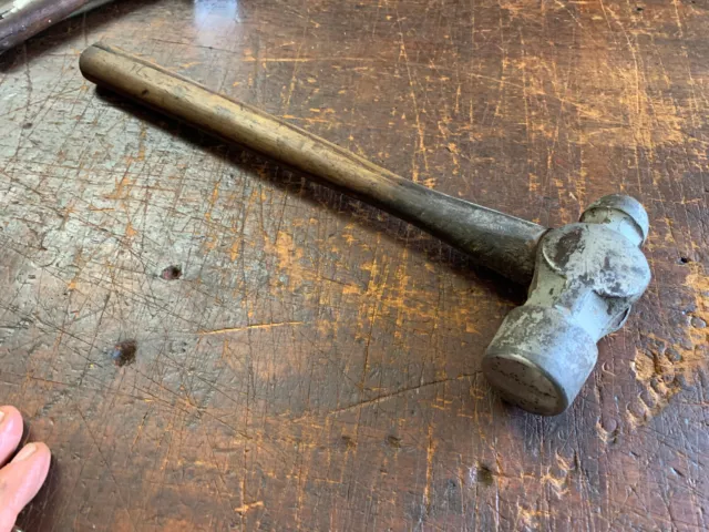 Vintage 2Lb Ball Pein Hammer, Falces Made in Spain.Mechanic, Engineer Blacksmith