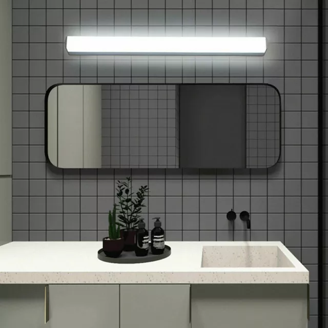 Bathroom Makeup LED Light Modern Vanity Front Mirror Toilet Wall Lamp Fixture UK