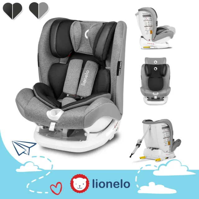 Lionelo Oliver sitzerhöhung auto kinder Kindersitz Autokindersitz 9-36kg ISOFIX