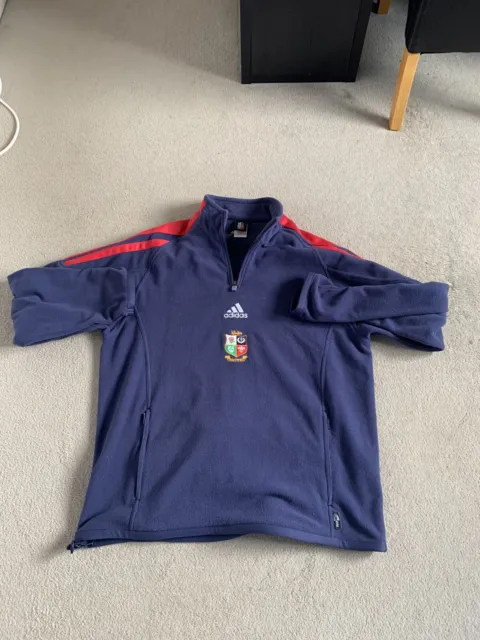 Adidas Rugby British And Irish Lions Fleece 2001, Size Men’s Large