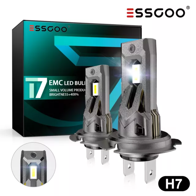 Pack 4 Ampoules LED anti-erreur c5w/ba9s 💡 Veilleuses Plaque