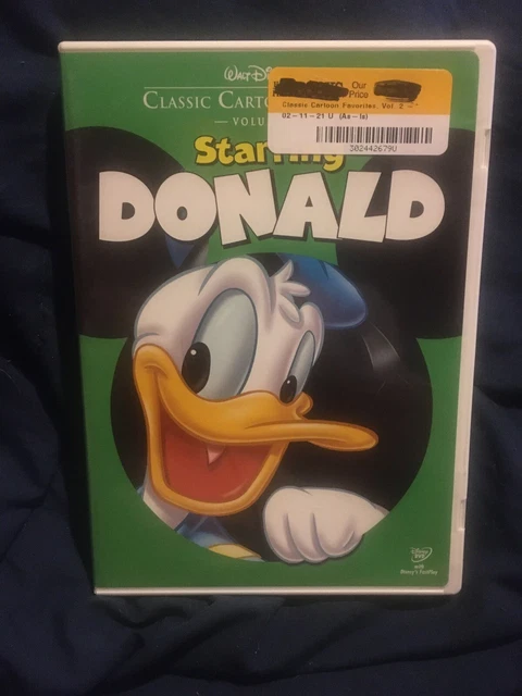 WALT DISNEYS CLASSIC Cartoon Favorites Starring Donald (DVD, 2005) £9. ...