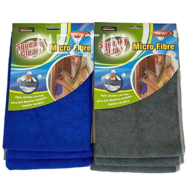 Microfiber Kitchen Tea Towels Dish Drying Cloths Multipurpose Quick Dry Towel