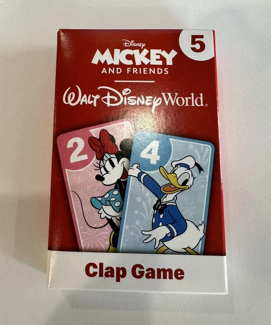 MCDONALD'S HAPPY MEAL 2023 MICKEY & FRIENDS 5 Clap Game Walt Disney