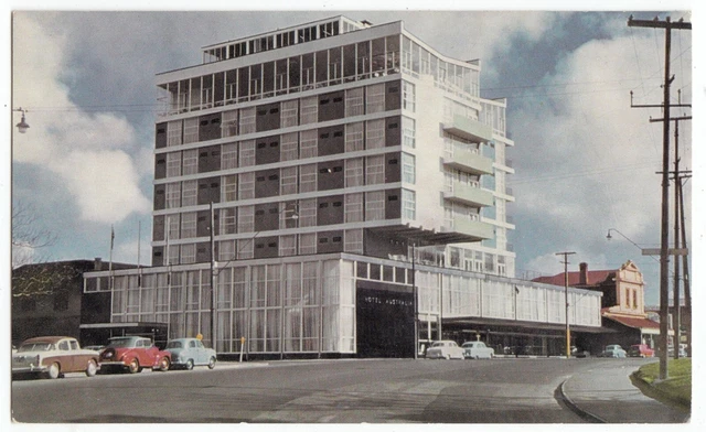 Hotel Australia North ADELAIDE SA Old Photo Postcard early 1960's