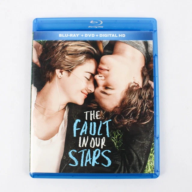 THE FAULT IN Our Stars Blu-Ray DVD Movie Film Romantic Drama John