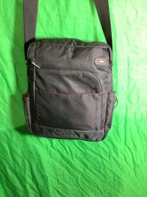 TUMI Crossbody Messenger Bag/Satchel Carry Black 5120D