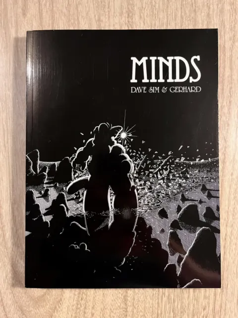 MINDS Signed by Dave Sim & Gerhard! Numbered 408/2100 TPB Cerberus 1st Ed 1996