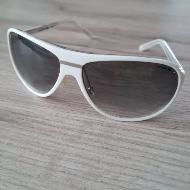 Lacoste Sonnenbrille weiß Damen 62/14