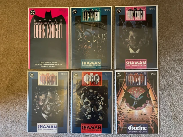 Batman Legends Of The Dark Knight Lot includes #1-6 DC High Grade