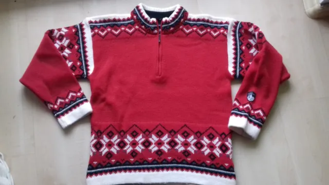 CAMPAGNOLO Norweger-Strick-Pullover-Sweatshirt 152/12ANNI neuw.EDEL Wolle-Acryl
