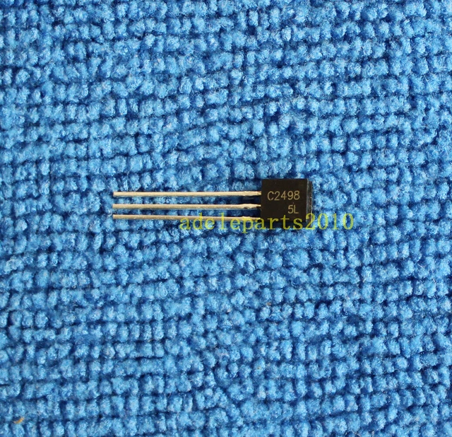 10pcs 2SC2498 C2498 TO-92 TRANSISTOR (VHF~UHF BAND LOW NOISE AMPLIFIER