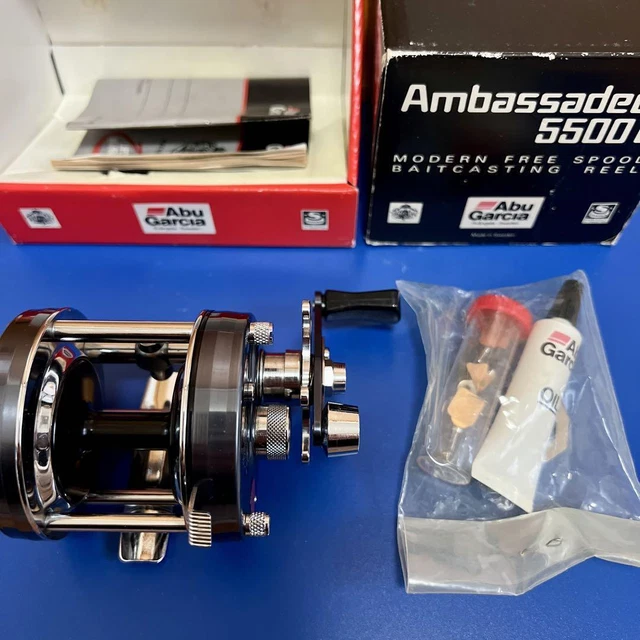 ABU GARCIA AMBASSADEUR 5500C Bleu Argent EUR 507,37 - PicClick FR