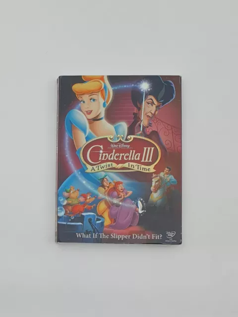 Cinderella III 3 A Twist in Time DVD [Brand New with Sleeve]