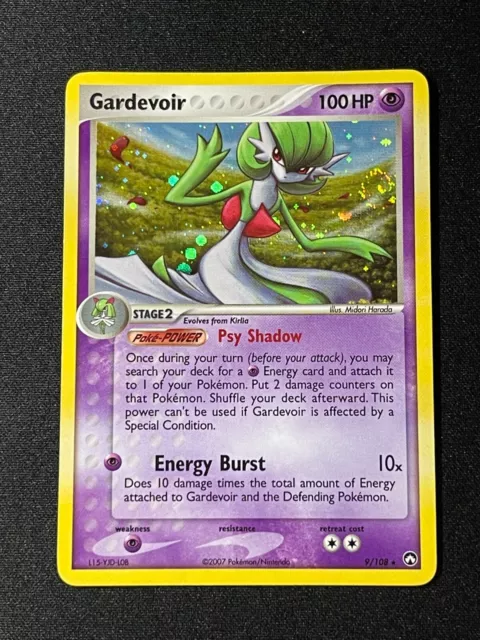 Gardevoir┃9/108┃Ex Power Keepers┃Holo Rare┃Pokemon Card┃English┃Excellent