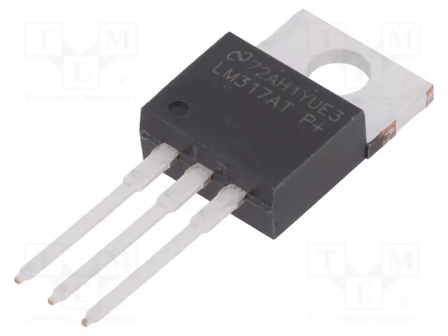 1 Stück, IC: Spannungsstabilisator LM317AT/NOPB /E2DE