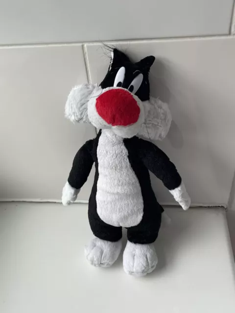 Play by play looney tunes Warner bros Sylvester the cat soft toy plush 2000