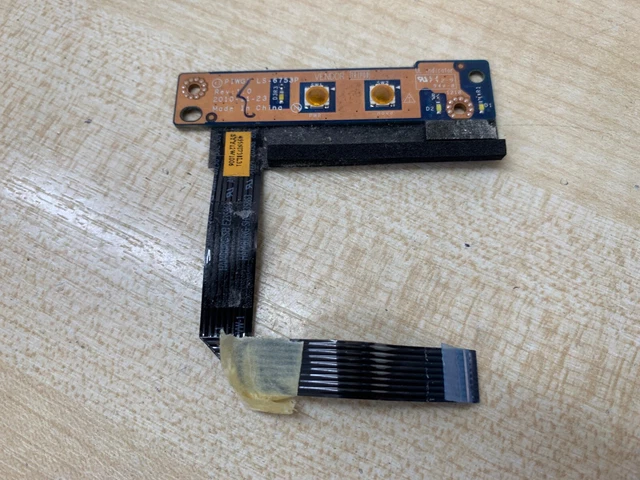 Lenovo Ideapad G770 G780 Einschaltknopf Board +Kabel LS-6753P