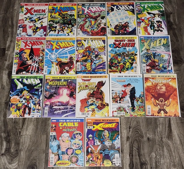 True Believers X-Men 1st appearances Lot 21 books (lot #1)