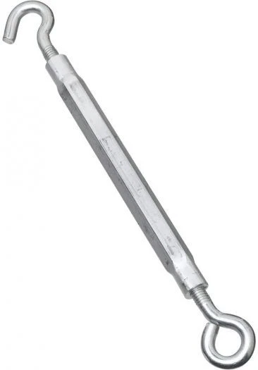 National Hardware N221-895 2172BC Hook and Eye Turnbuckle in Zinc plated,3/8" x