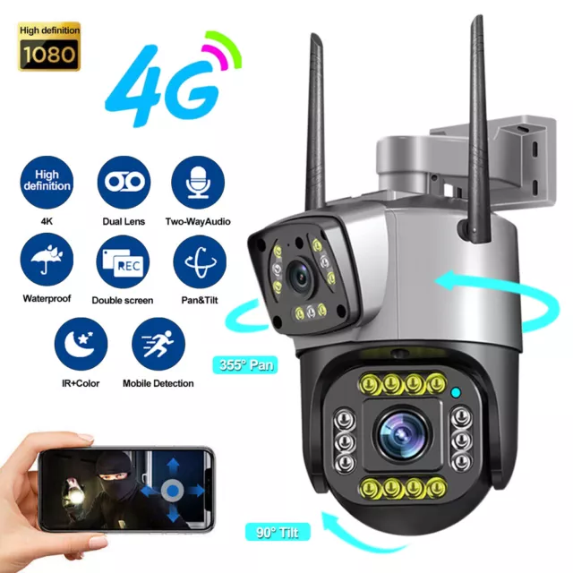 4G 2MP LTE Kamera für Mobilfunk SIM Karte Pocket Kamera CCTV Überwachungskamera 3