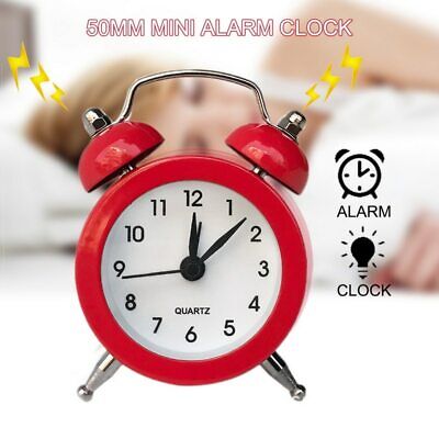 Rosso MagiDeal Orologio Analogico Sveglia Allarme per Camerette Camera da Letto per Bambini 