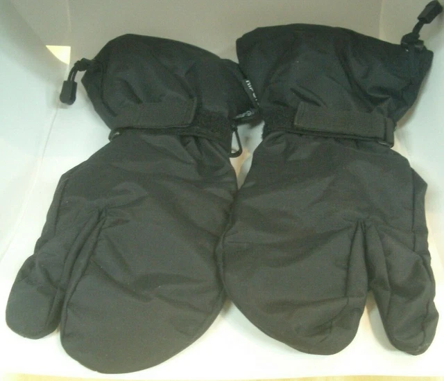 Hipora Ski gloves. Black Size M. NEW Inc inner hand Glove Very Cheap ; 4 Charity