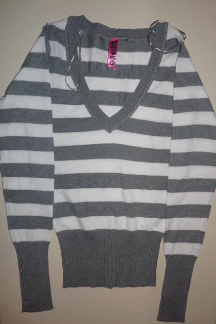 Pull Jennyfer Blanc Taille M (38/40) - Comme Neuf - Très Bon état