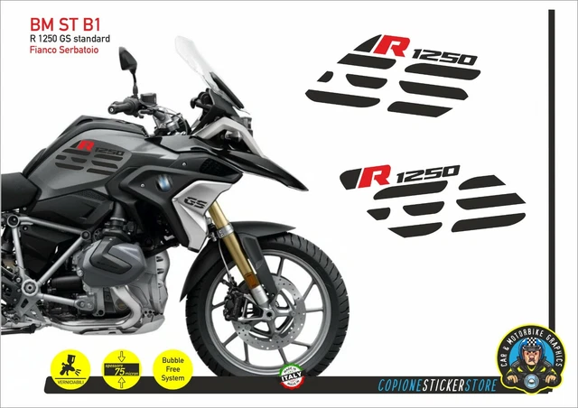 Stickers Moto BMW R 100 GS '87 - Adhésifs Noir Pour Personnalisation - Neuf D'Italie