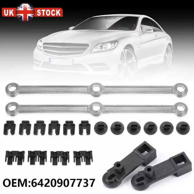 For MERCEDES 3.0 3.2 V6 CDI SWIRL FLAP BAR ROD LINKAGE CONNECTING ARM REPAIR SET