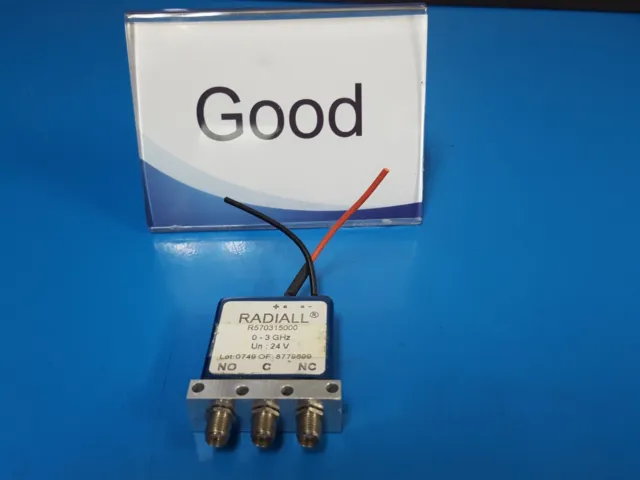 Radiall_R570315000: RF COAXIAL SWITCH 3GHz / 24V (2)
