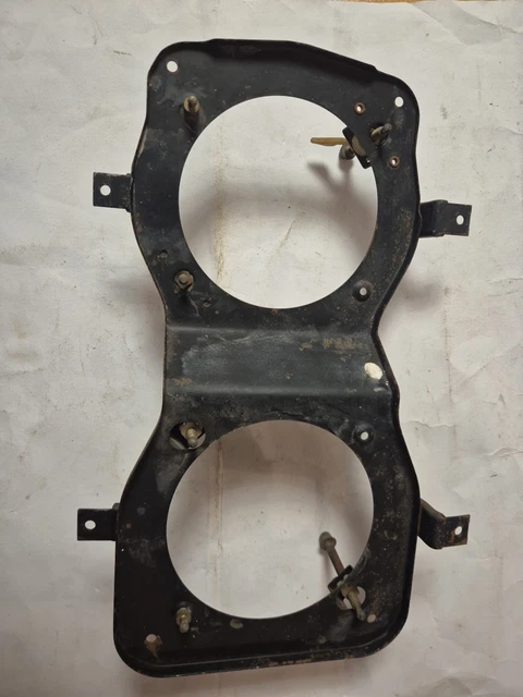 Coppia Supporti Metallo Fanali Proiettori Anteriori Per Trattore Fiat Serie Oro Coppia Supporti Metallo Fanali Proiettori Anteriori Per Trattore Fiat Serie Oro