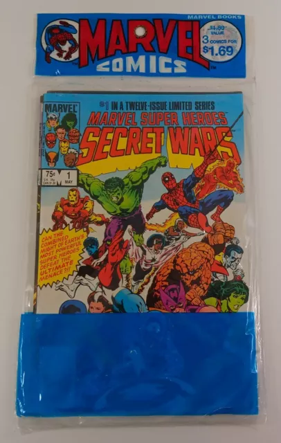 MARVEL SUPER HEROES SECRET WARS NM Value 3 Pack 1984 1st App of Titania HOT KEY!