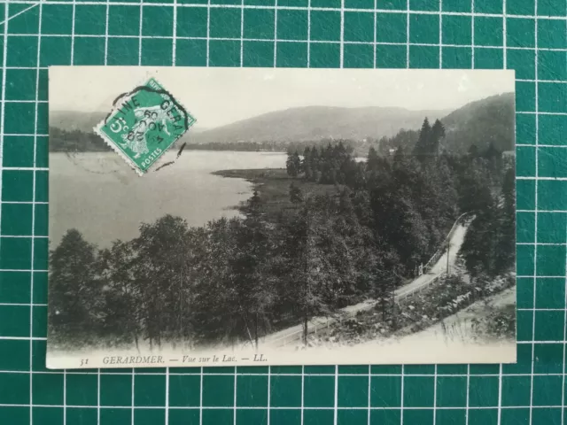 091 CPA Antique - Gerardmer - View on The Lake - Circa 1909